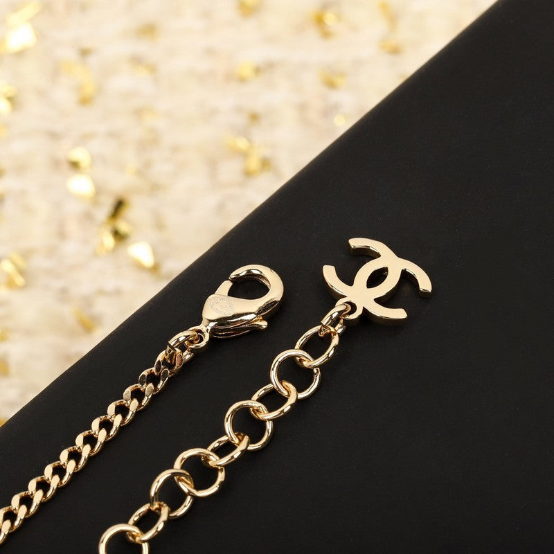 18K Chanel Bag Pendant Necklace