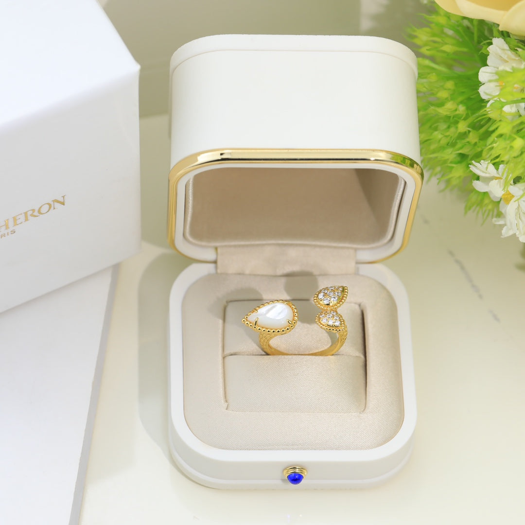 18K Boucheron Serpent Bohème Diamonds Ring