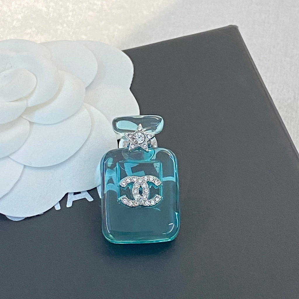 18K Chanel Perfume Color Bottle Brooch