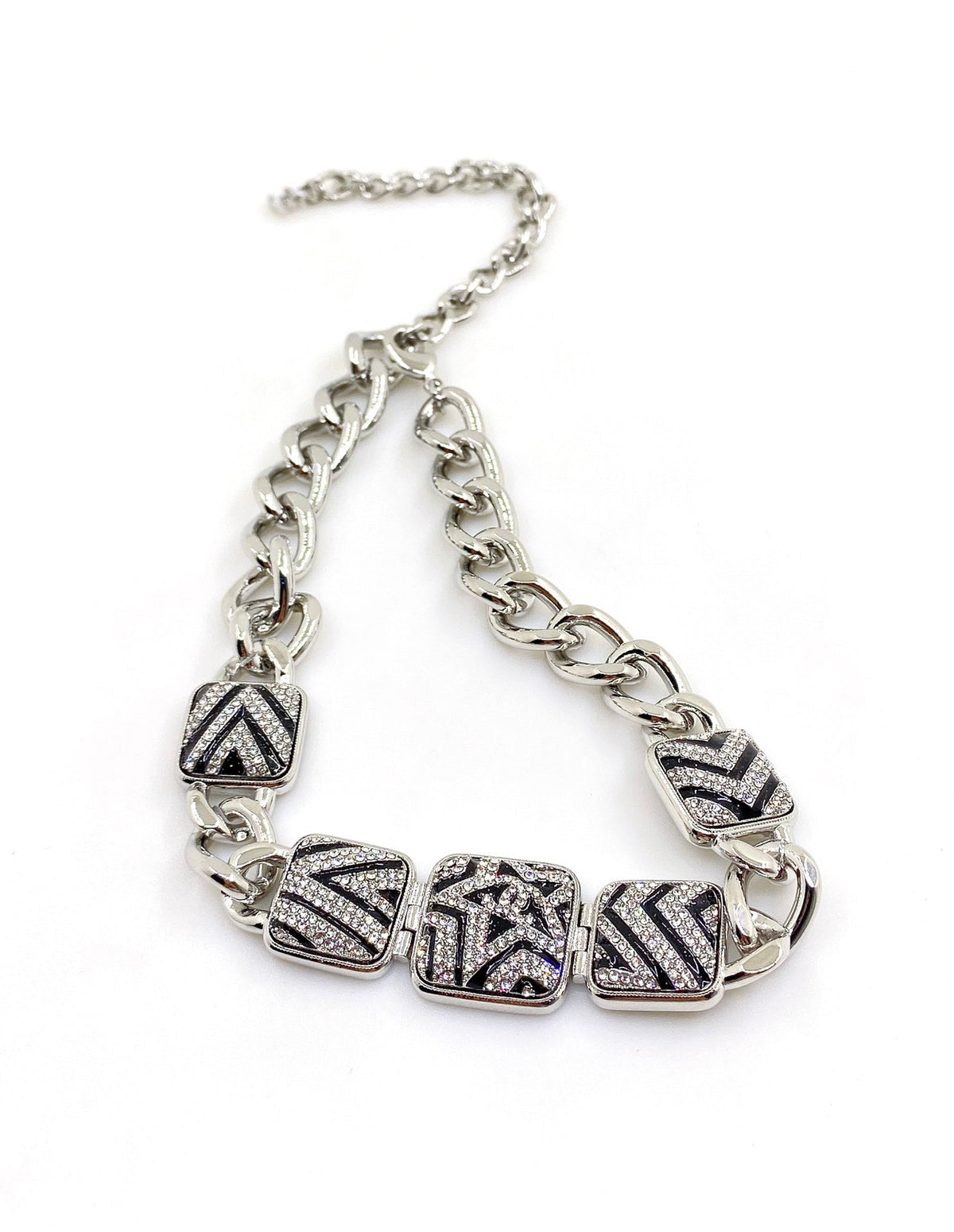 18K Chanel Star Diamonds Necklace