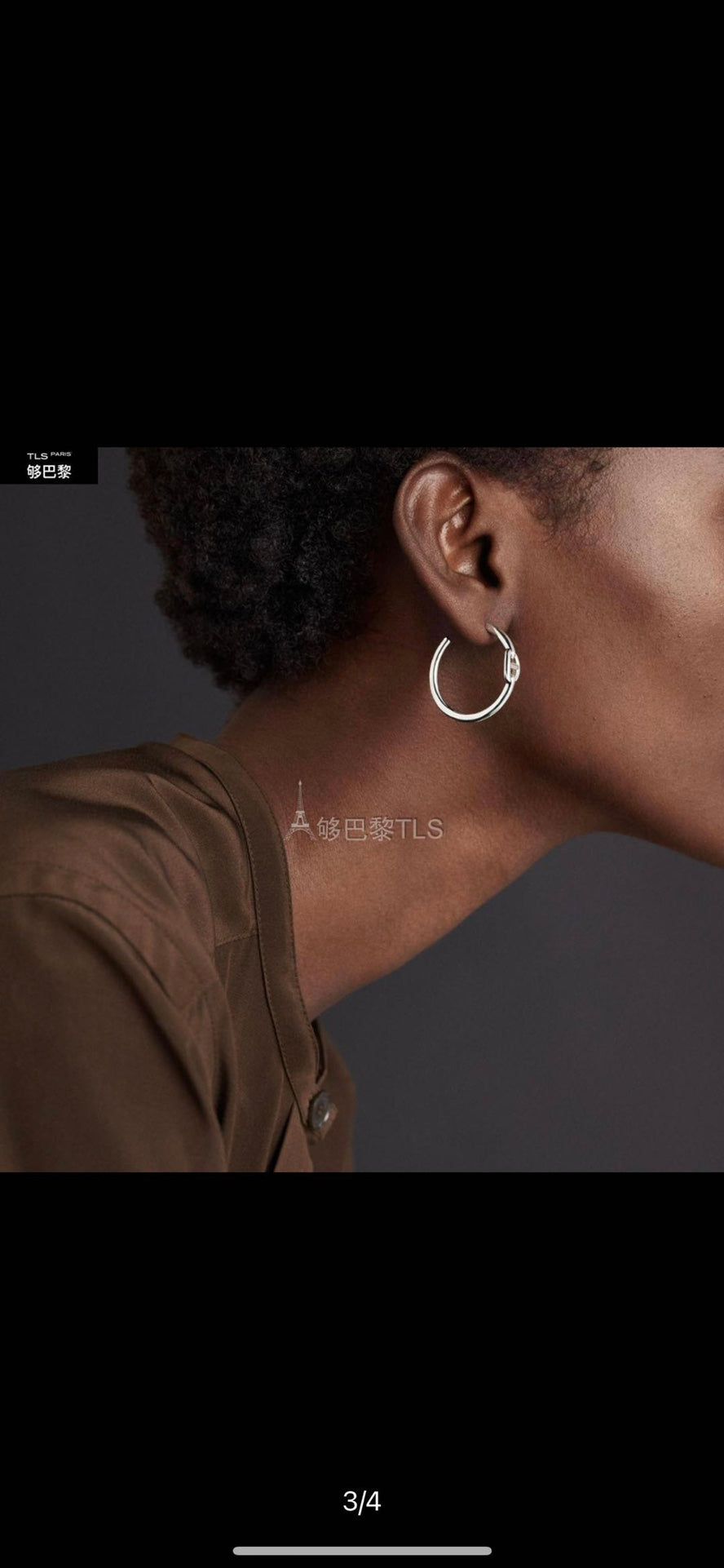 18K Chaine D'Ancre Hermès Earrings