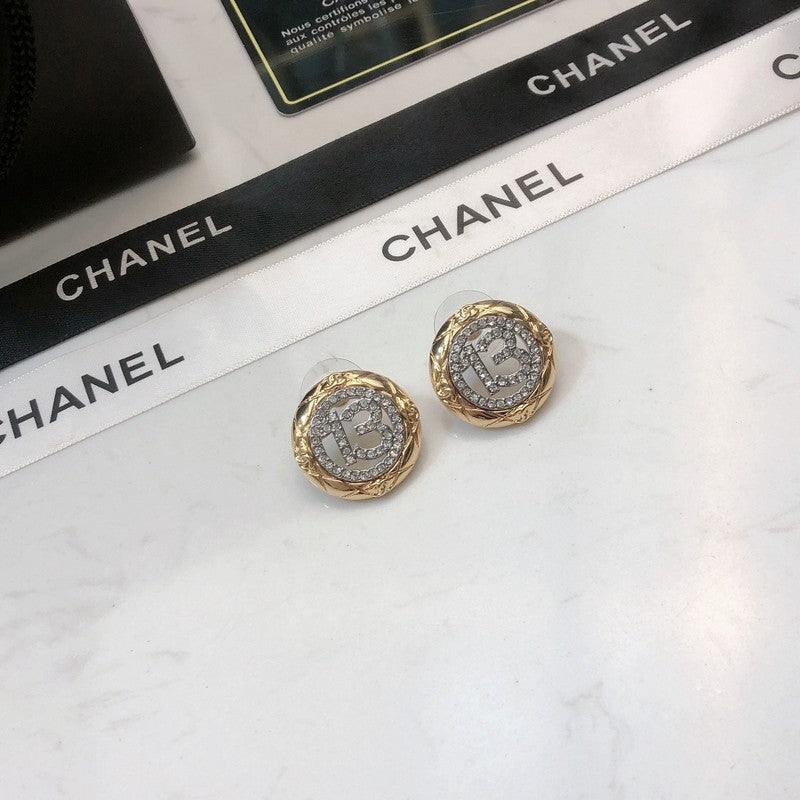 18K Chanel No.13 Diamond Earrings