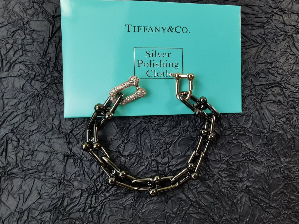 18K Tiffany & Co. HardWear Titanium Bracelet