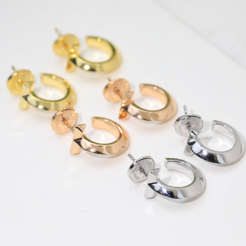 18K Tiffany & Co. Hoop Earrings