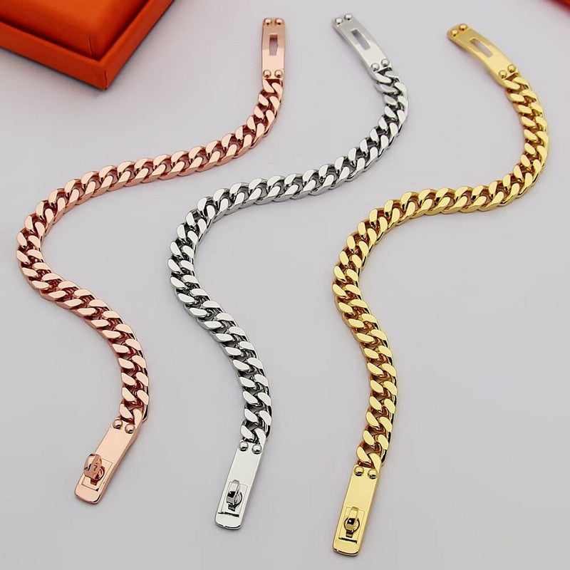 18K Kelly Hermès Chain Bracelet
