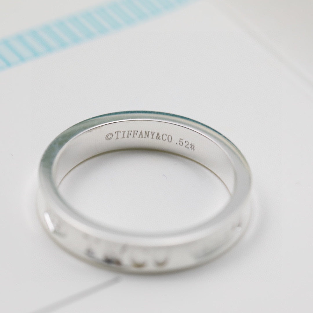 18K Tiffany & Co. 1837 Ring