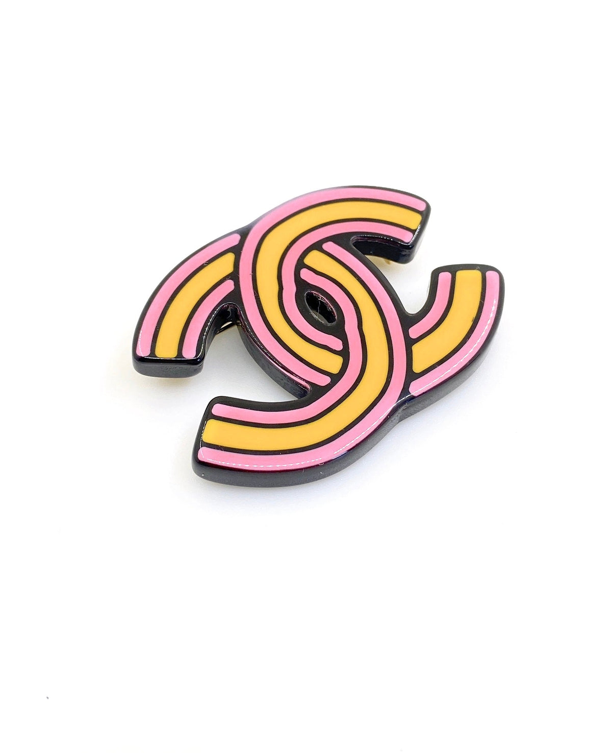 18K Chanel Pink Earrings