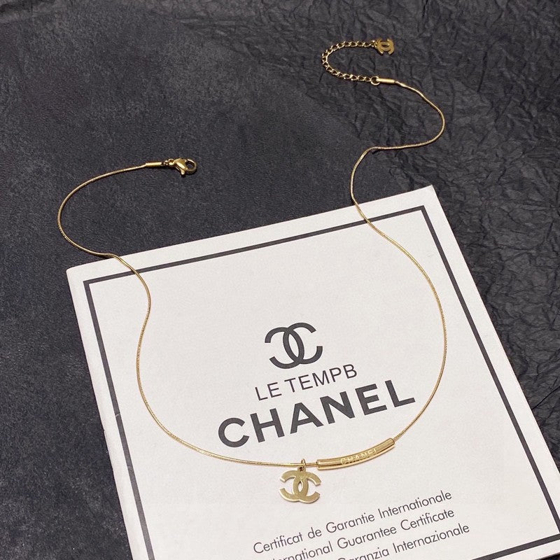 18K Chanel Gold Necklace