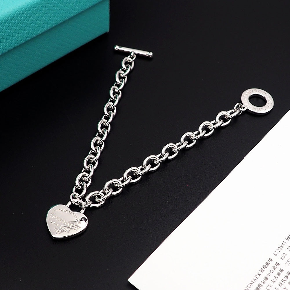 18K Tiffany & Co. Tag Chain Bracelet