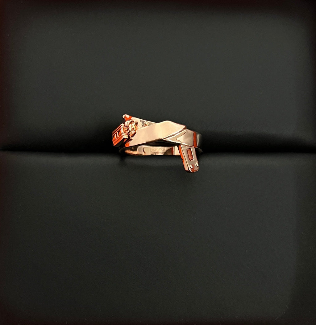 18K Kelly Gavroche Hermès Ring