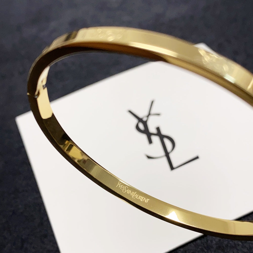 18K Saint Laurent YSL Bracelet