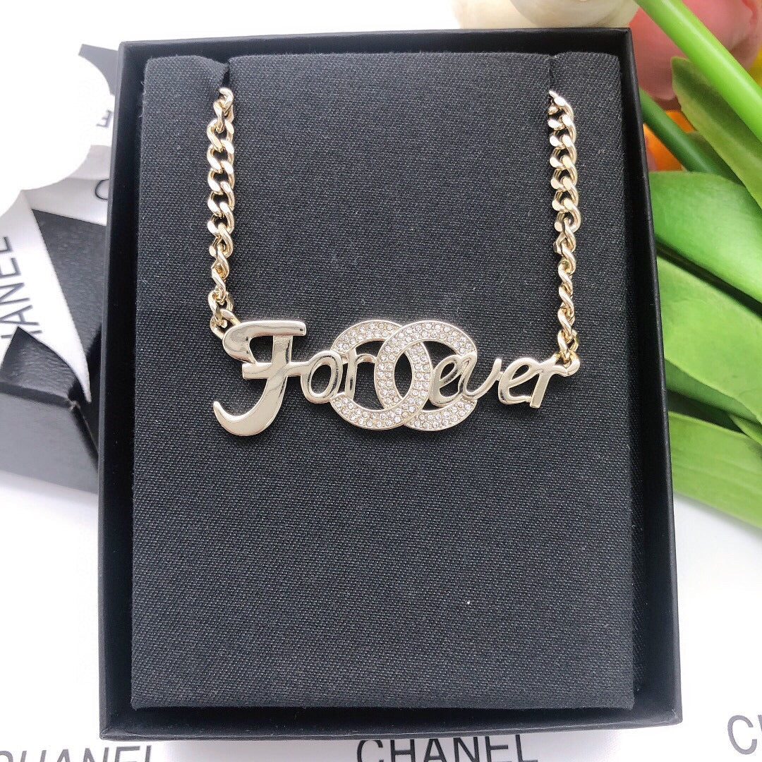 18K Chanel Forever Necklace