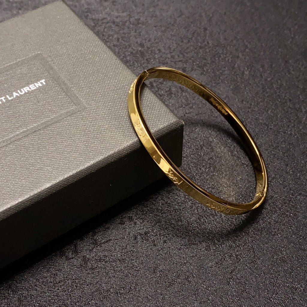 18K Saint Laurent YSL Bracelet