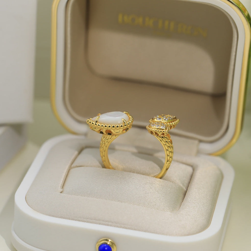 18K Boucheron Serpent Bohème Diamonds Ring