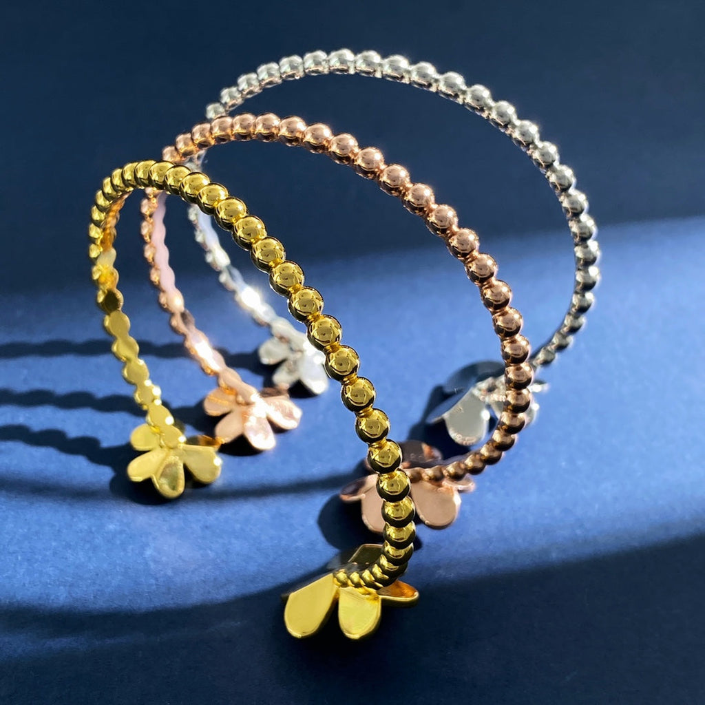 18K Van Cleef & Arpels Frivole Open Bracelet