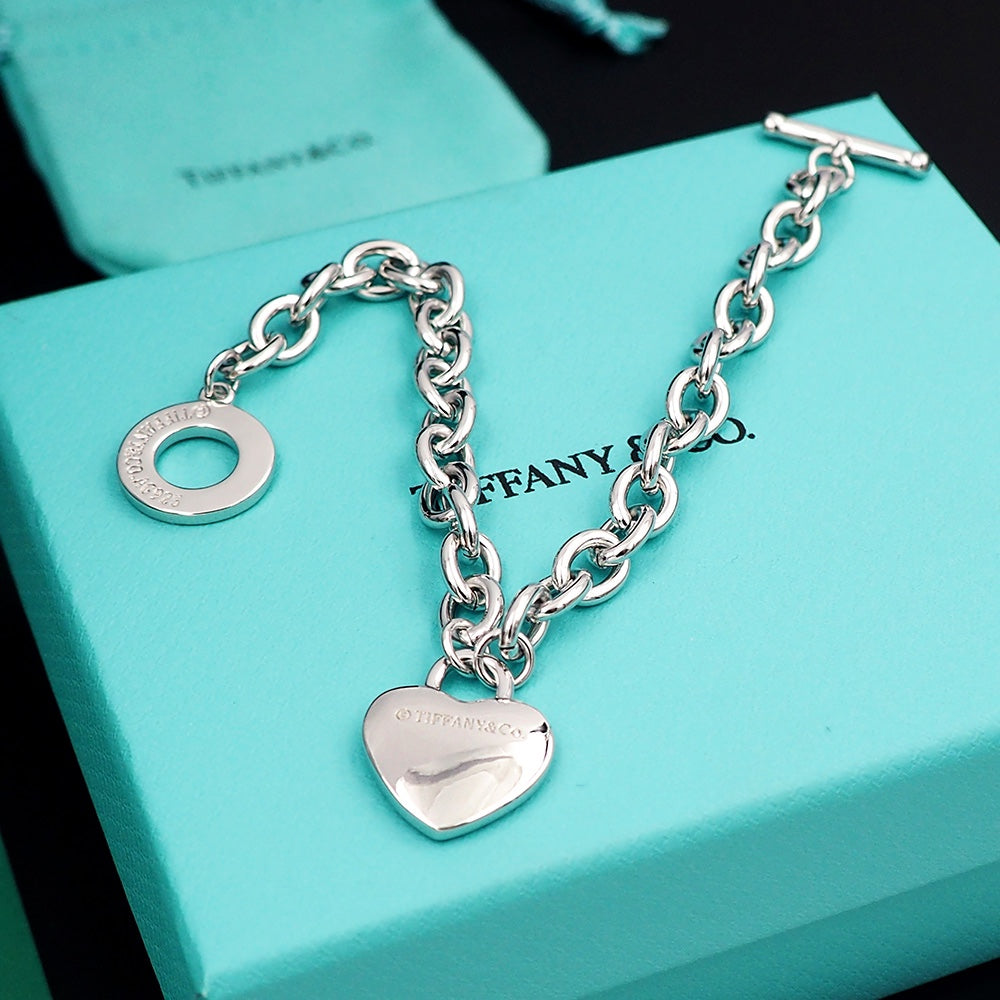 18K Tiffany & Co. Tag Chain Bracelet