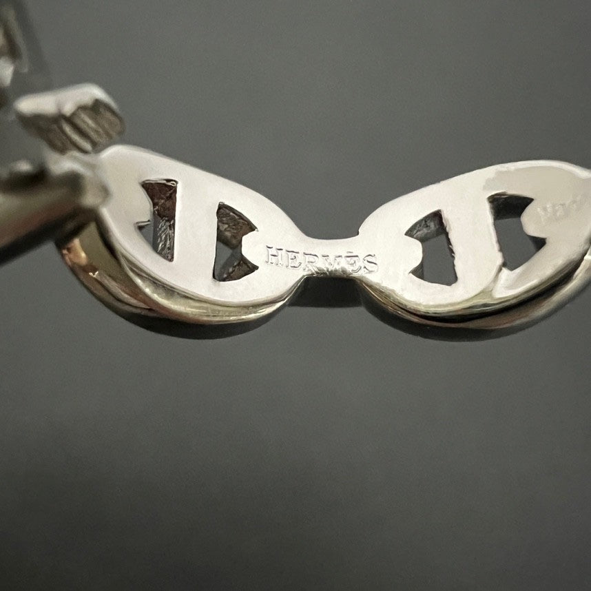 18K Chaine D'Ancre Enchainee Hermès Ring