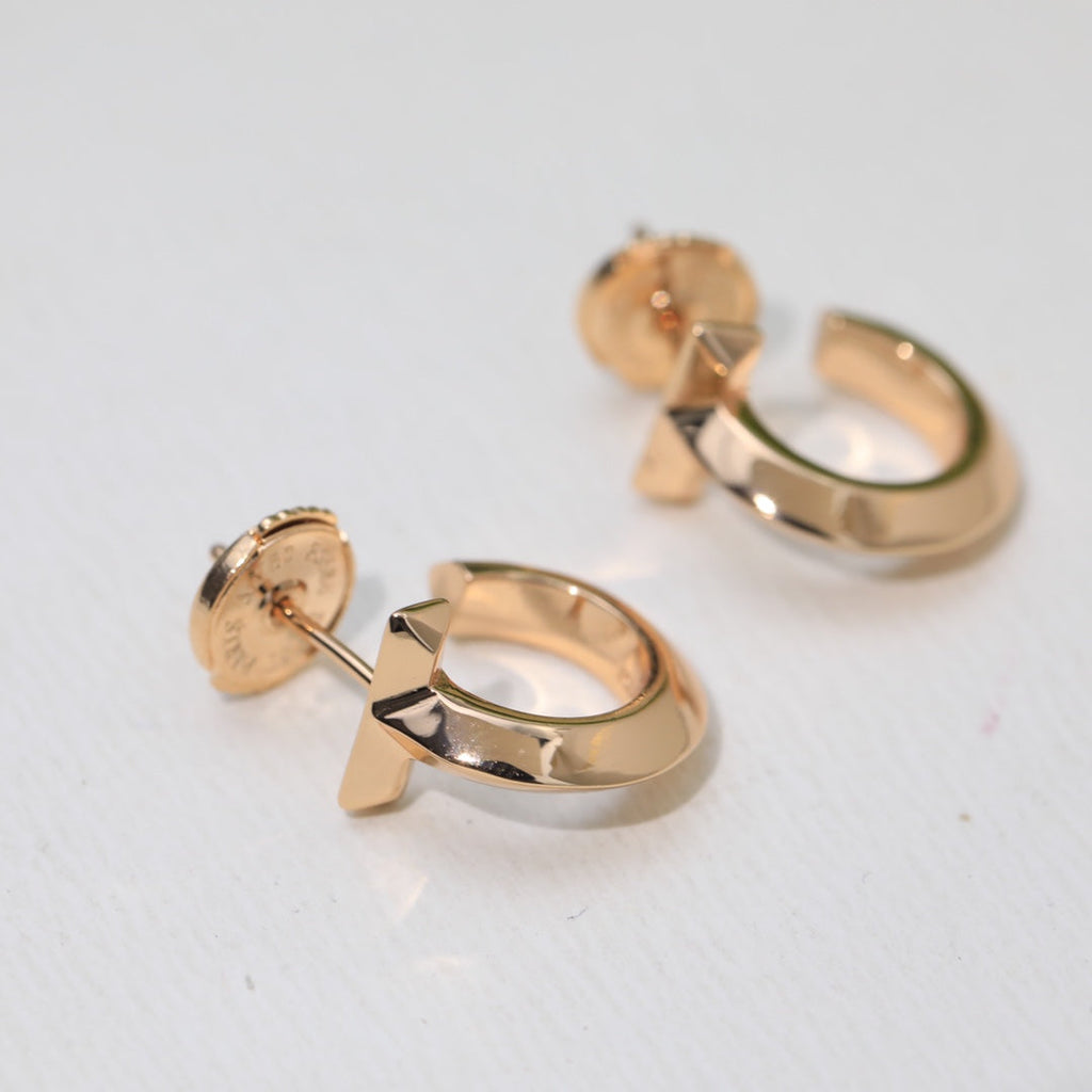 18K Tiffany & Co. Hoop Earrings