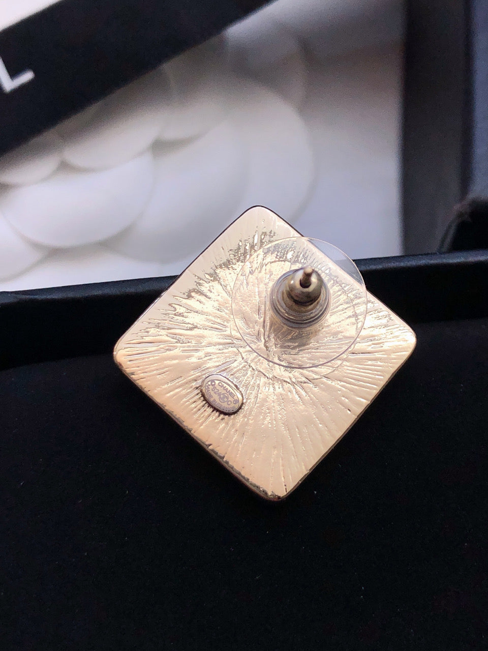 18K Vintage Chanel Earrings