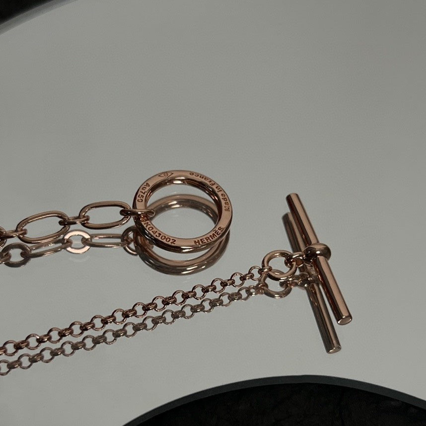 18K Chaine D'ancre Chain Hermès Necklace