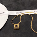 18K Chanel Pendant Necklace