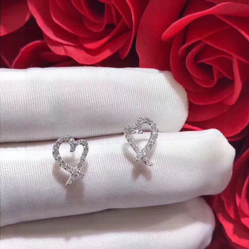18K Tiffany & Co. Diamond Earrings