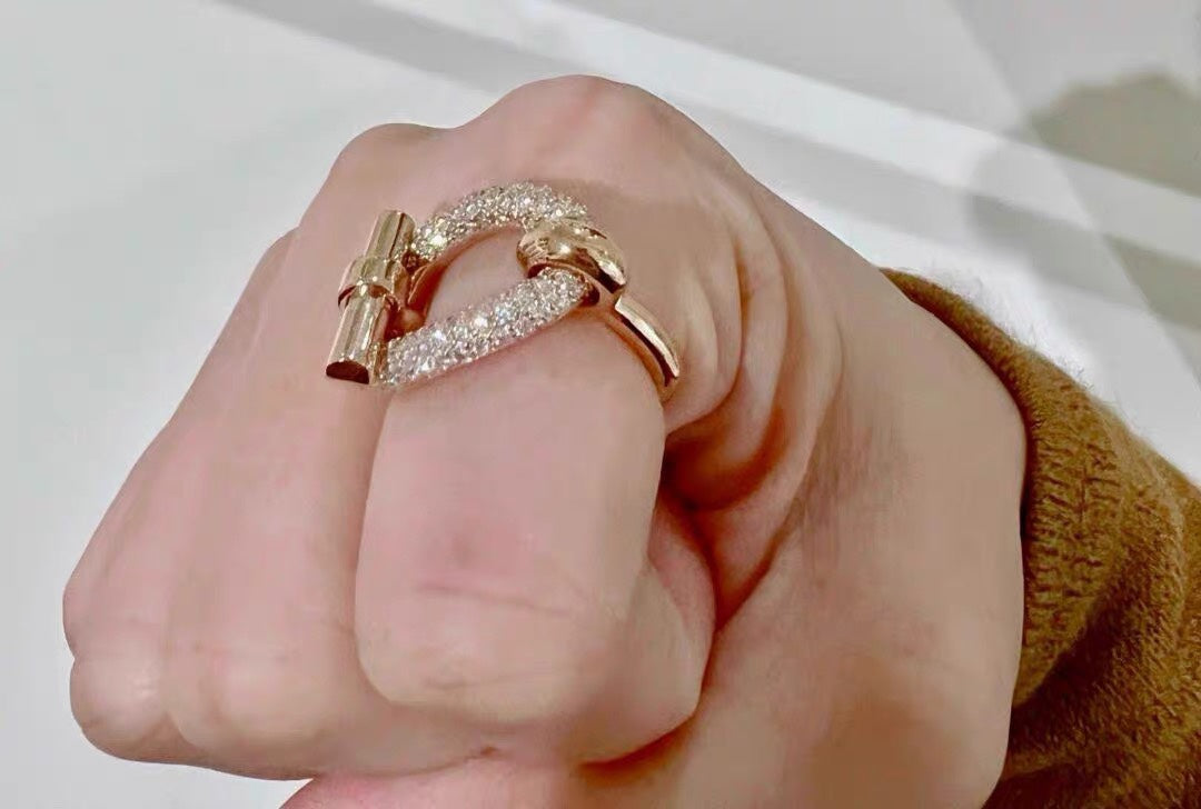 18K Adage Hermès Ring