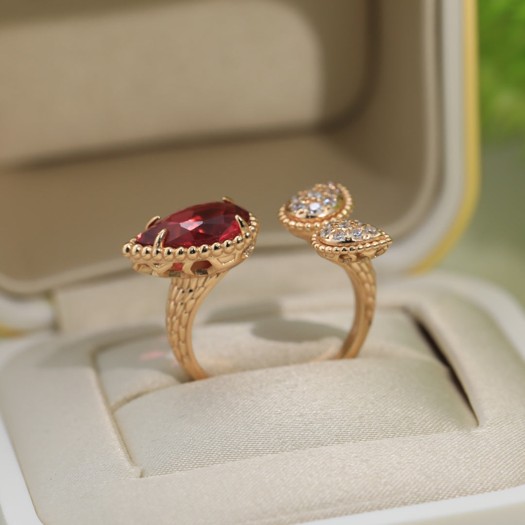 18K Boucheron Serpent Bohème Diamonds Ring
