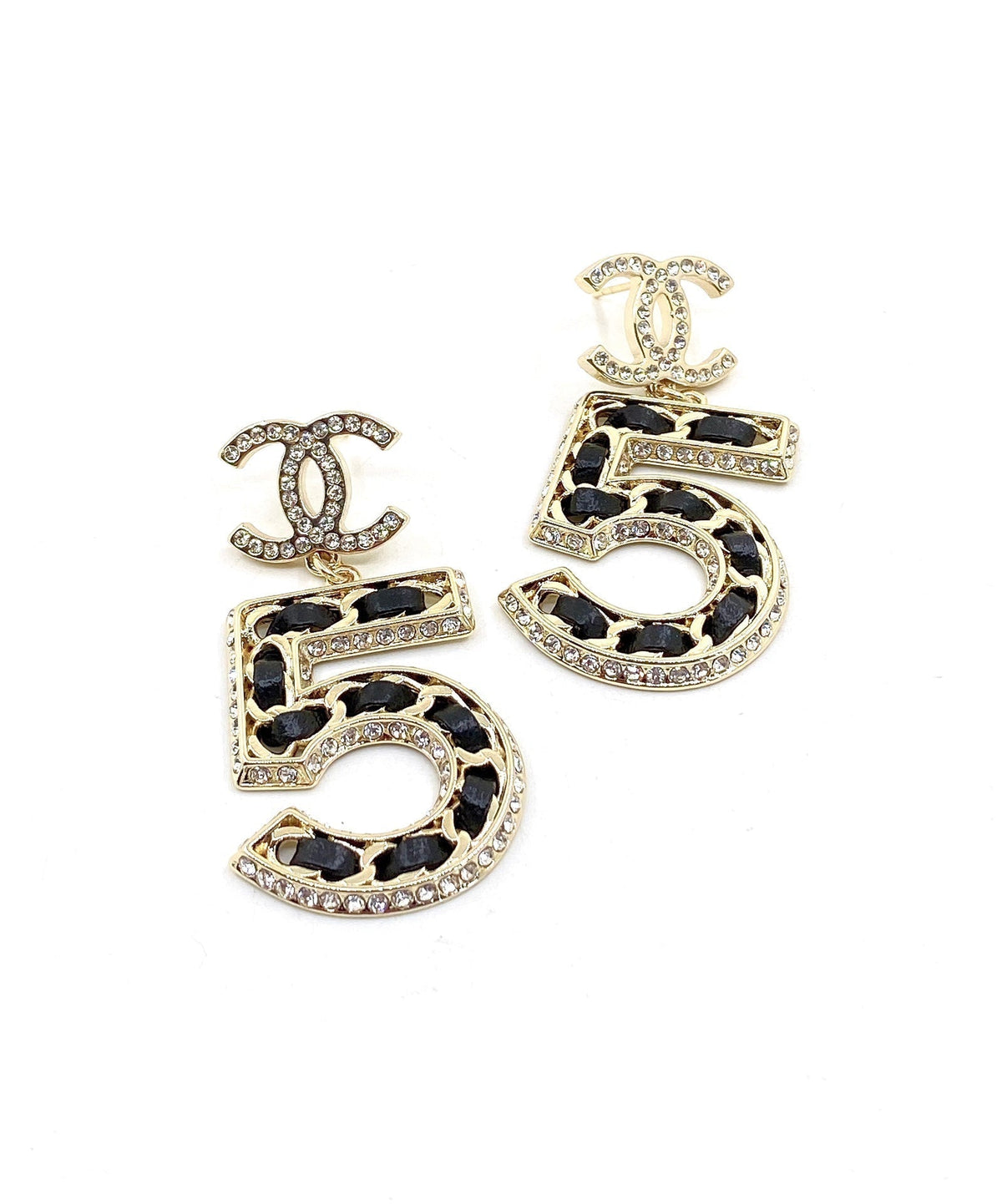 18K Chanel N0.5 Perfume Earrings