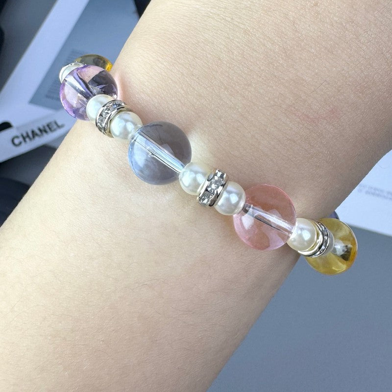 18K Chanel 26C Color Crystal Bracelet