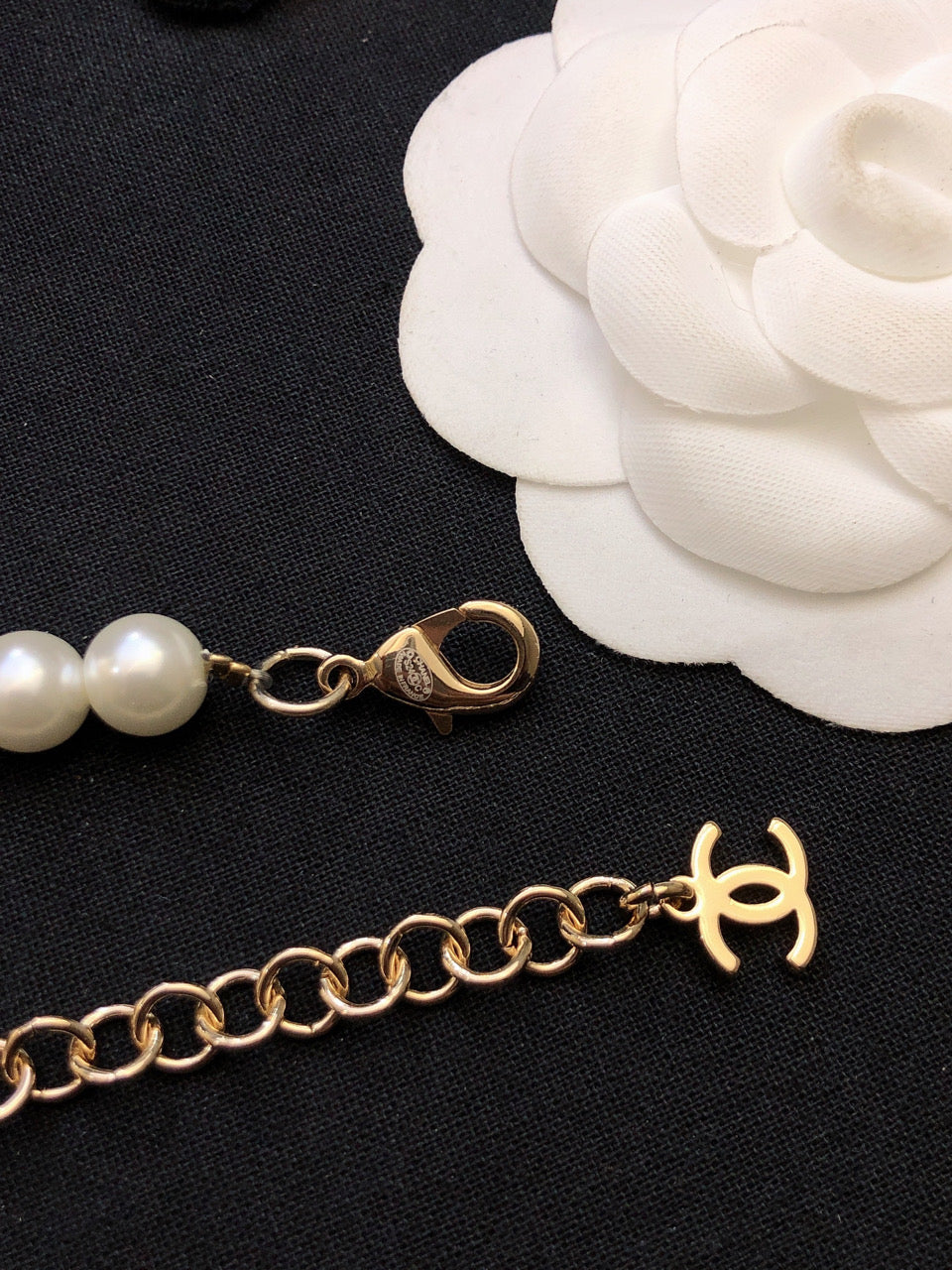 18K Chanel Wing Chain Necklace