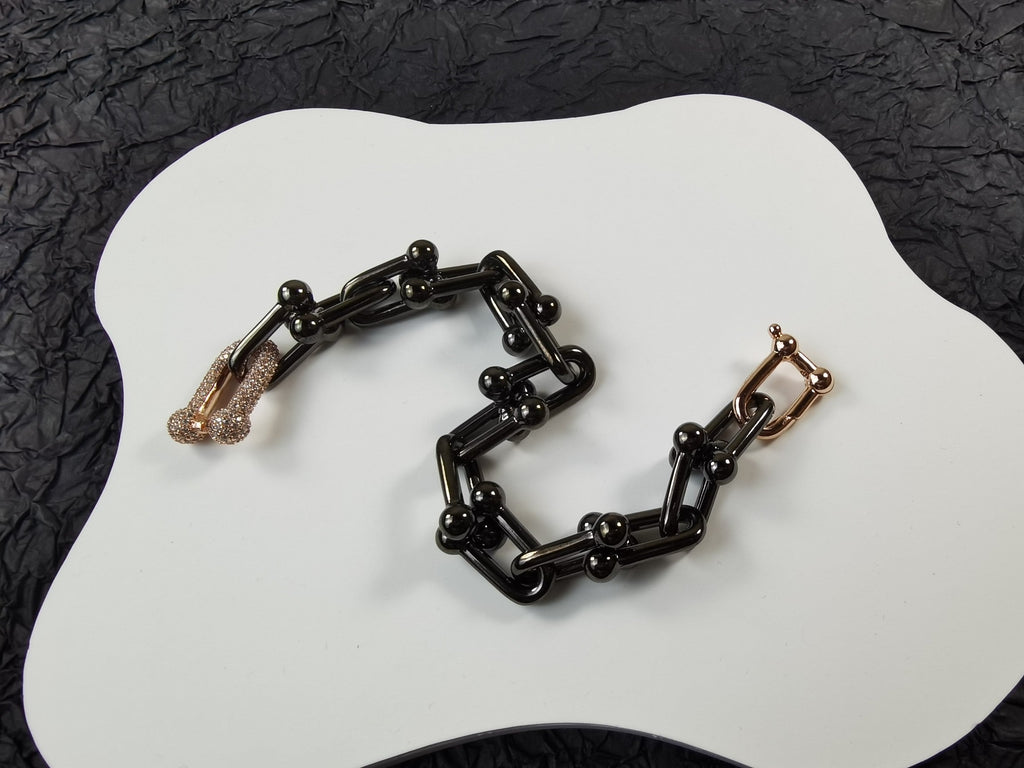 18K Tiffany & Co. HardWear Titanium Bracelet