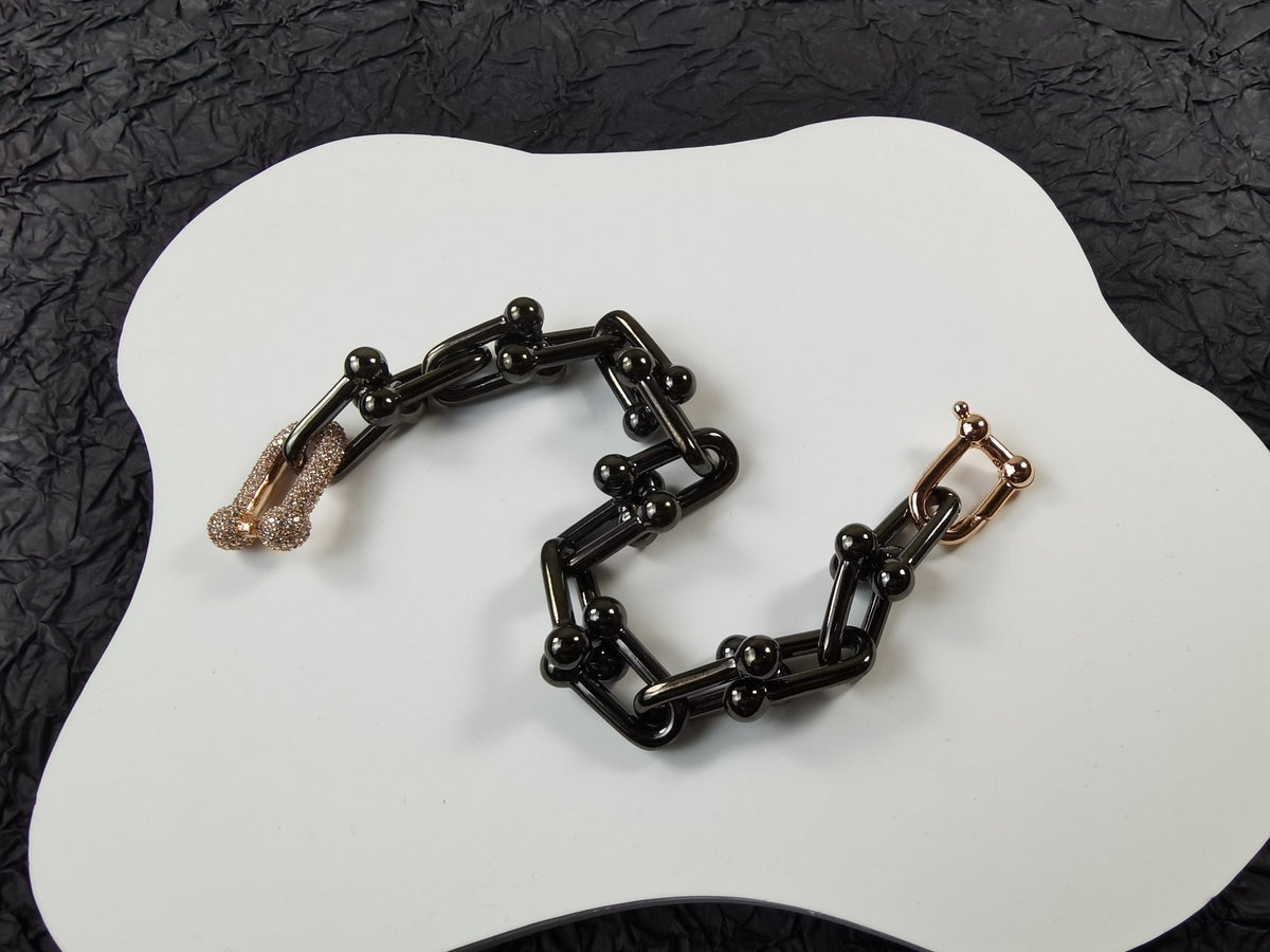 18K Tiffany & Co. HardWear Titanium Bracelet