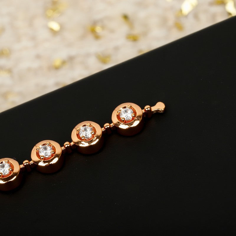 18K Chanel NO.5 Diamond Gold Bracelet