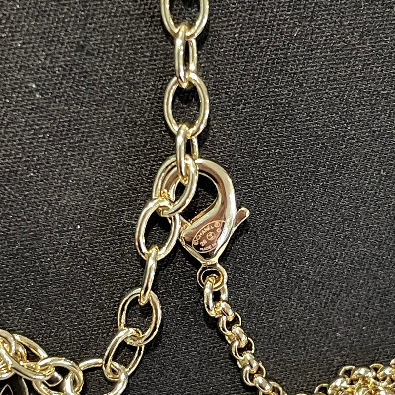 18K Chanel Color Logo Choker Necklace