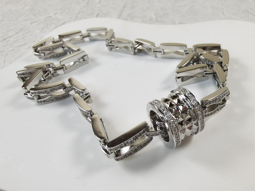 18K BVLGARI B.ZERO1 Diamonds Chain Link Necklace