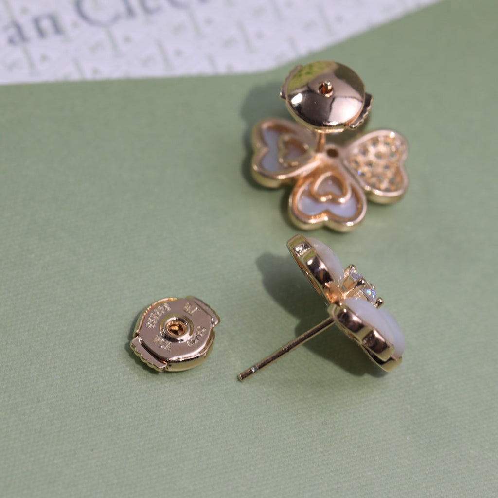18K Van Cleef & Arpels Cosmos Medium Earrings