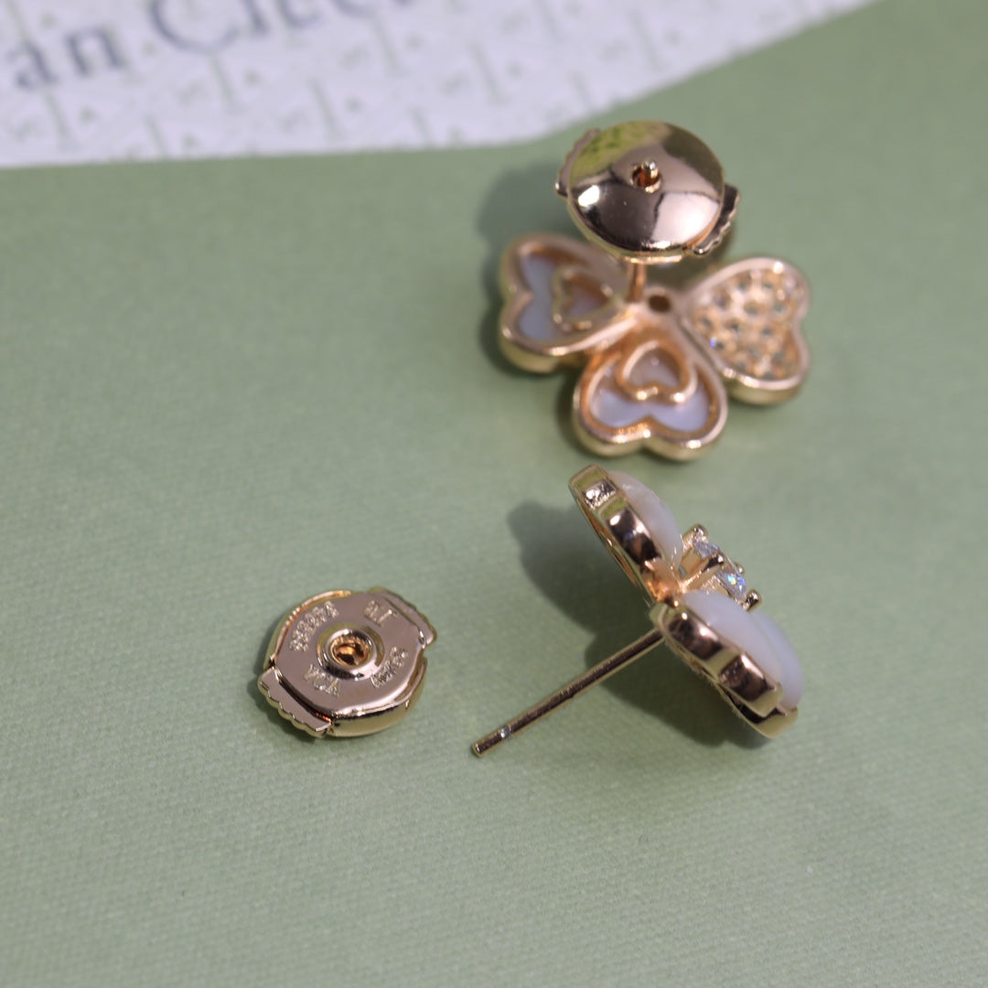 18K Van Cleef & Arpels Cosmos Medium Earrings