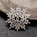 18K Chanel Snow Flower Brooch