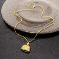 18K Saint Laurent YSL Bag Pendant Necklace