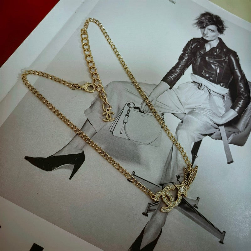 18K Chanel Star Diamond Necklace