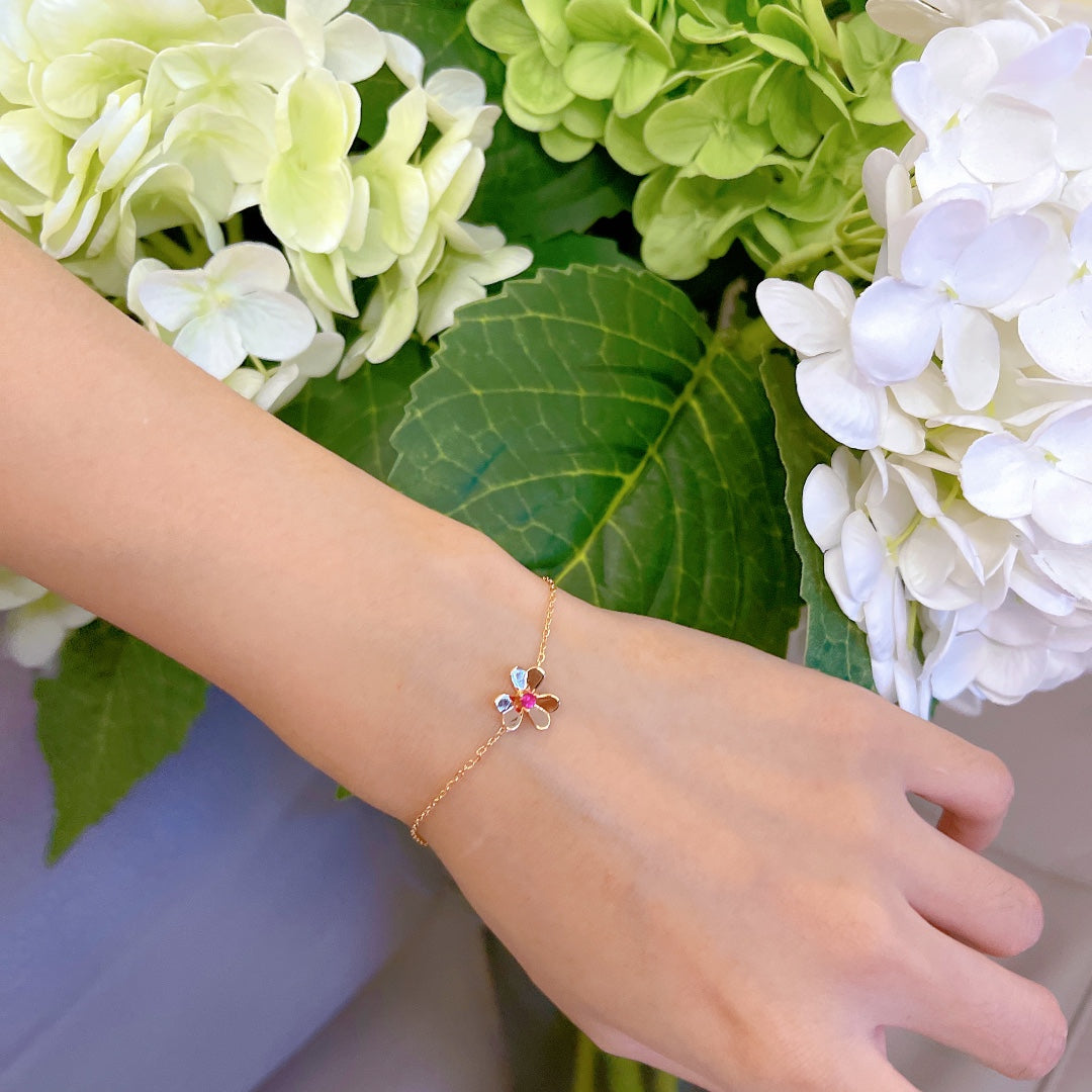 18K Van Cleef & Arpels Frivole Ruby Bracelet