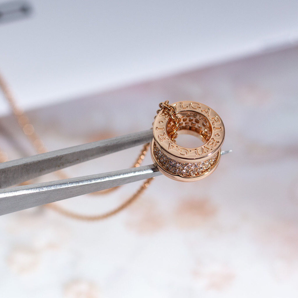 18K BVLGARI B.ZERO1 Diamonds Necklace