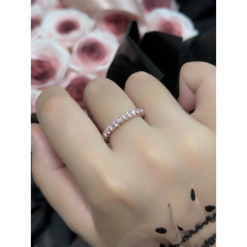 18K Tiffany & Co. Pink Crystal Ring