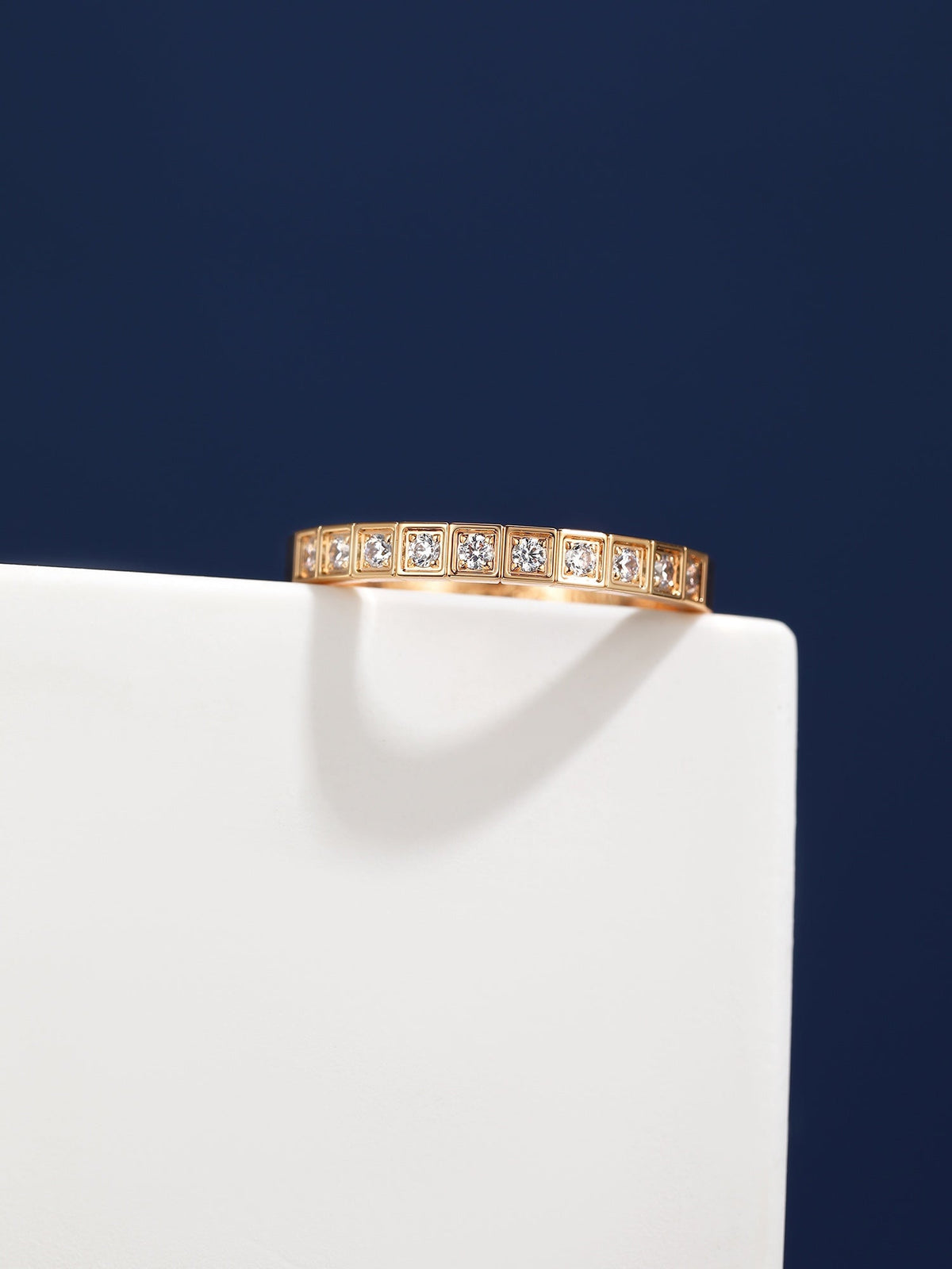 18K Chopard Ice Cube Diamonds Ring