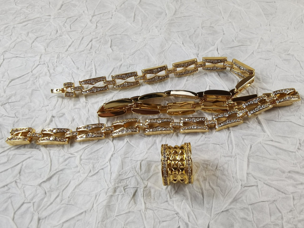 18K BVLGARI B.ZERO1 Diamonds Chain Link Necklace