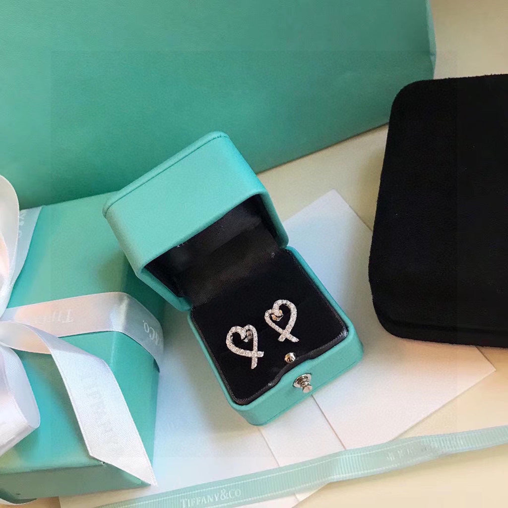 18K Tiffany & Co. Diamond Earrings