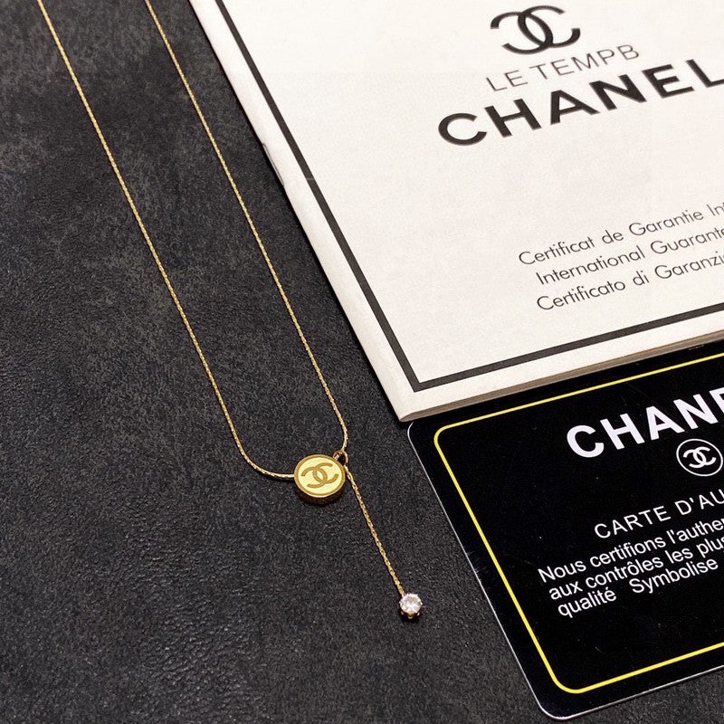 18K Chanel Gold Necklace