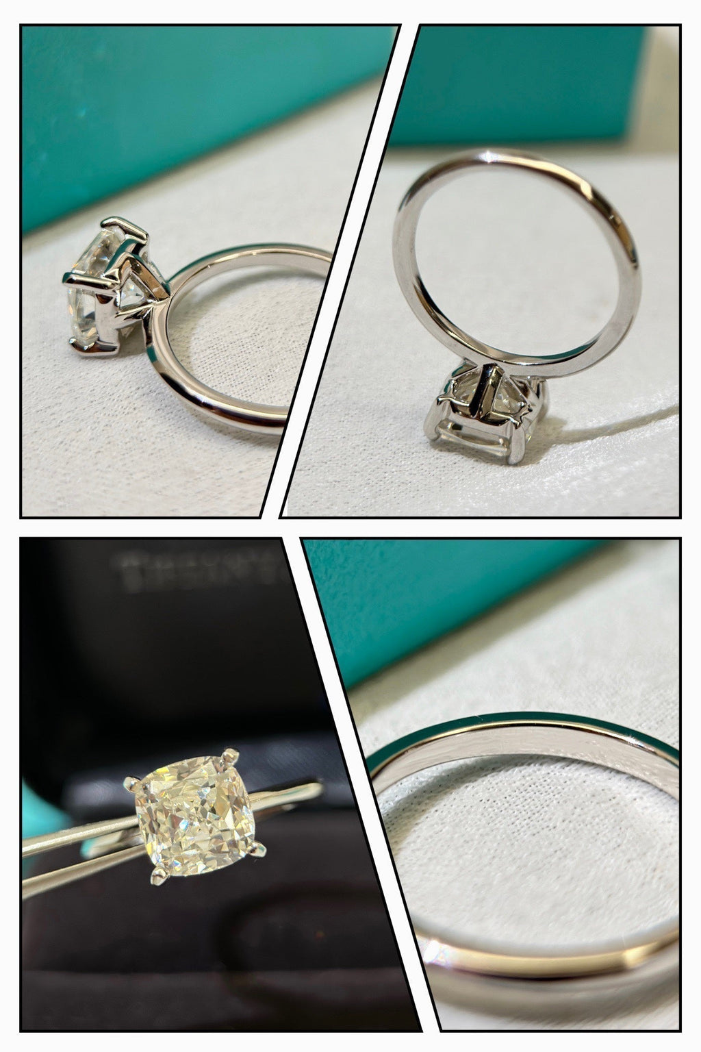 18K Tiffany & Co. True Engagement Ring