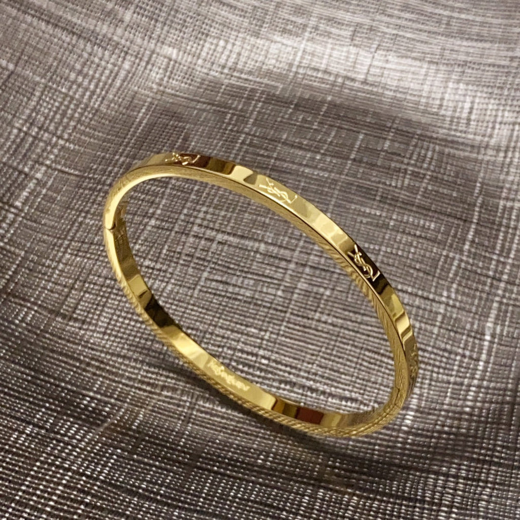 18K Saint Laurent YSL Bracelet